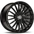Inex Black Glossy 8,5x19 5/112 ET35 CB66.5 60° - Alumiinivanteet - 322352 - 1