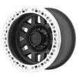 KM229 Satin Black Machined Bead Ring 9x17 5/127 ET-38 CB78,3 60° - Alumiinivanteet - 260042 - 1