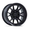 KM729 RANGE MATTE BLACK 8,5x17 5/127 ET-10 CB71,5 60° - Alumiinivanteet - 328162 - 1