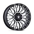 M50 CLUBBER GLOSS BLACK MACHINED 7x20 4x137/156 ET0 CB110.1 60° 567 kg - Alumiinivanteet - 337122 - 1