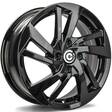 Ninja Black Glossy 5,5x15 4/100 ET45 CB67,1 60° - Alumiinivanteet - 314212 - 1