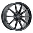 P4B GLOSS BLACK 8x18 5/110 ET40 CB72.1 60° - Alumiinivanteet - 329892 - 1
