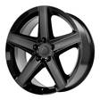 PR129 Gloss Black 9x20 5/127 ET34 CB71.5 60° - Alumiinivanteet - 236392 - 1