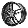 PR160 Gloss Black with Machined Spokes 10x19 5/120,65 ET56 CB70,3 60° - Alumiinivanteet - 280422 - 1