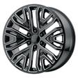 PR197 Gloss Black Milled 10x24 6/139,7 ET31 CB78.1 60° - Alumiinivanteet - 314742 - 1
