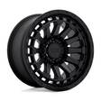 RAID MATTE BLACK 8,5x17 6/120 ET0 CB67.1 60° - Alumiinivanteet - 295322 - 1