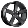 S216 BALLER GLOSS BLACK 10x28 6/135 ET31 CB87,1 60° - Alumiinivanteet - 292952 - 1