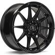 SCF-F Black Glossy 7x15 4/100/114,3 ET35 CB67.1 60° - Alumiinivanteet - 337092 - 1