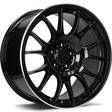 SV-H Black Glossy Lip Polished 9x18 5/120 ET35 CB72.6 60° - Alumiinivanteet - 313822 - 1