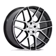 TW002 LASARTHE GLOSS BLACK MACHINED 8,5x18 5/100 ET38 CB72.6 60° - Alumiinivanteet - 338822 - 1