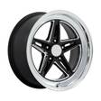 VN514 GROOVE GLOSS BLACK W/ DIAMOND CUT LIP 7x18 5/120,65 ET0 CB72,6 60° - Alumiinivanteet - 333452 - 1