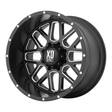 XD820 GRENADE SATIN BLACK MILLED 9x20 8/165,1 ET0 CB125,1 60° - Alumiinivanteet - 327812 - 1