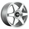 R114 SIX GLOSS SILVER 8,5x19 5/114,3/120 ET35 CB72,6 60° - Alumiinivanteet - 338872 - 1