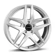 BORBET Z Chrystal Silver 7x17 5/112 ET48.5 CB66,6 - Alumiinivanteet - 340752 - 1