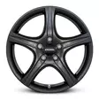 R56 Matt Black 6x15 4/114,3 ET40 CB76,0 60° - Alumiinivanteet - 360782 - 1