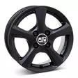 MSW 19 M.Blk 6x14 4-100 E38 C63,3 60 - Alumiinivanteet - 8027529072402 - 1
