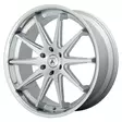 AB29 Brushed Silver With Chrome Lip 10x22 6/139,7 ET30 CB100,5 60° - Alumiinivanteet - 254642 - 1