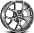 BBS SR Himal Satin Grey 8x18 5/112 ET30 CB82.0 60° - Alumiinivanteet - 248832 - 2