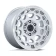BR026 CONGO GLOSS SILVER W/ MACHINED FACE 8,5x17 5/127 ET0 CB71.5 60° - Alumiinivanteet - 356392 - 1