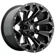 FC576 GLOSS BLACK MILLED 9x18 5/114,3/127 ET1 CB78,1 60° - Alumiinivanteet - 246792 - 1