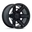 FC892 GAMBIT MATTE BLACK 8,5x17 6/135 ET0 CB87.1 60° - Alumiinivanteet - 368882 - 1