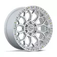 FC901 TALON GLOSS SILVER W/ MACHINED FACE 9x17 6/139,7 ET1 CB106.1 60° - Alumiinivanteet - 369062 - 1