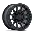 FV866 PISTON UTV MATTE BLACK W/ GLOSS BLACK LIP 7x15 4/156 ET10 CB115.1 60° - Alumiinivanteet - 369182 - 1