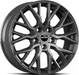 GMP Booster Gloss Anthracite 8x19 5/130 ET50 CB89.1 60° - Alumiinivanteet - 355302 - 1