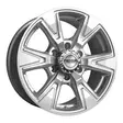 Lynx Silver 7x16 6/139,7 ET15 CB110,0 60° - Alumiinivanteet - 348382 - 1