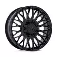 M50 CLUBBER GLOSS BLACK 7x24 5/114,3 ET0 CB72,6 60° - Alumiinivanteet - 341452 - 1