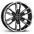 MAK Peak Black Mirror 8,5x18 6/130 ET52 CB84,1 R14 - Alumiinivanteet - 304812 - 1