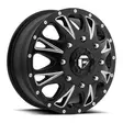 MATTE BLACK MILLED 9x20 8/165,1 ET1 CB125,1 60° - Alumiinivanteet - 359682 - 1