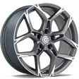 Monster Matt Anthracite Front Polished 8x18 5/112 ET40 CB57.1 60° - Alumiinivanteet - 373232 - 1