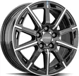 RONAL R60 Jet Black Front Cut 6,5x16 5/114,3 ET50 CB82,0 60° - Alumiinivanteet - 344942 - 1
