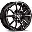 Scooter Black Front Polished 5,5x13 4/100/98 ET30 CB67.1 60° - Alumiinivanteet - 354492 - 1