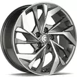 Sonic Anthracite Front Polished 7x17 5/114,3 ET40 CB73.1 60° - Alumiinivanteet - 352022 - 1