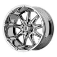XD779 Chrome 9x18 6/139,7 ET-12 CB106,2 60° - Alumiinivanteet - 238322 - 1