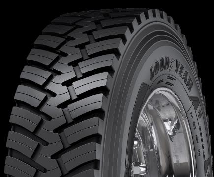 315/80R22,5 156/150K Goodyear OMNITRAC D HEAVY DUTY M+S 3PMSF DRIVE - Kuorma-auton renkaat - 261992 - 1