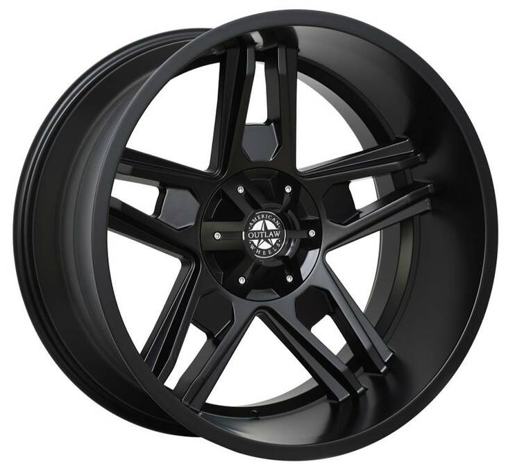 A262 Flatblack 9x20 6/135/139,7 ET10 CB106,1 60° - Alumiinivanteet - 321352 - 1