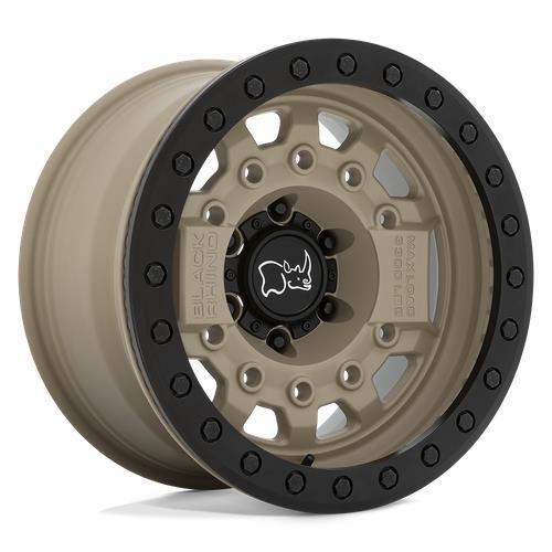 AVENGER BEADLOCK DESERT SAND W/ BLACK HARDWARE 8,5x17 6/139,7 ET-30 CB112.1 60° - Alumiinivanteet - 291392 - 1