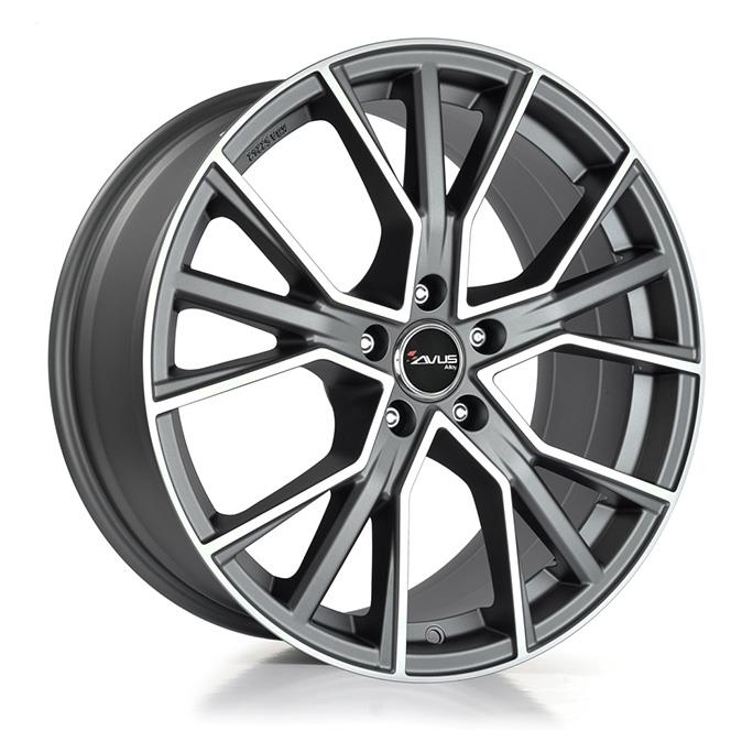 AVUS AF18 Matt Anthr. Pol. 10,5x22 5/112 ET43 CB66,7 60° - Alumiinivanteet - 279432 - 1
