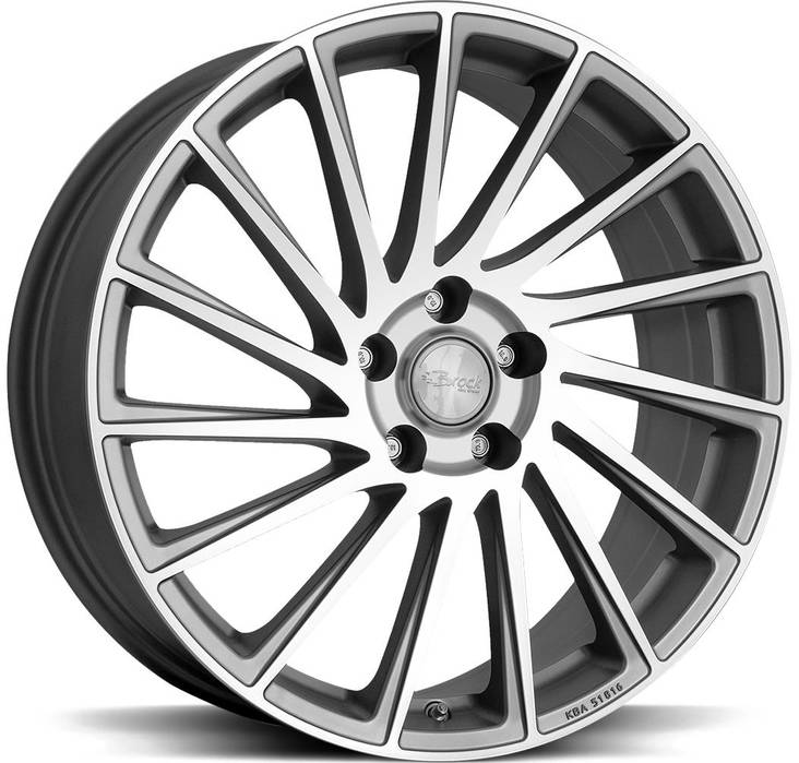 BROCK B39 Ferric Grey Pol 7x17 5/112 ET40 CB57.1 R13 - Alumiinivanteet - 205022 - 1