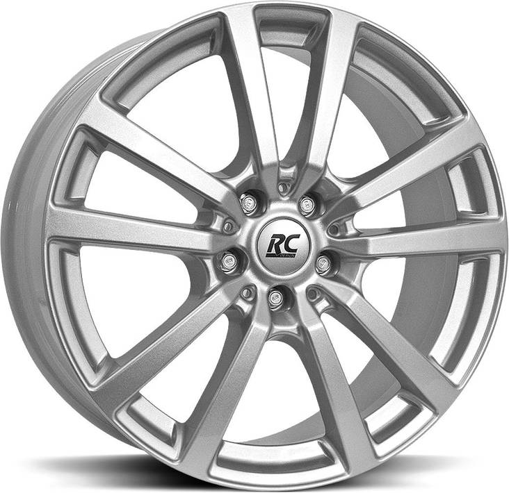 BROCK RC25T Crystal Silv 7,5x18 5/160 ET50 CB65.1 60° - Alumiinivanteet - 206092 - 1