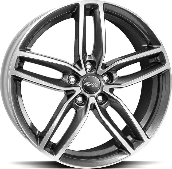 BROCK RC29 Titan Full Pol 8,5x20 5/112 ET45 CB66.6 60° - Alumiinivanteet - 206222 - 1