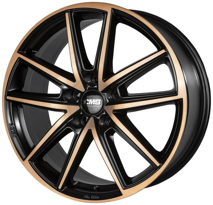 CMS C30 Diamond Black Copper 7x17 5/108 ET47.5 CB63,4 60° - Alumiinivanteet - 303872 - 1