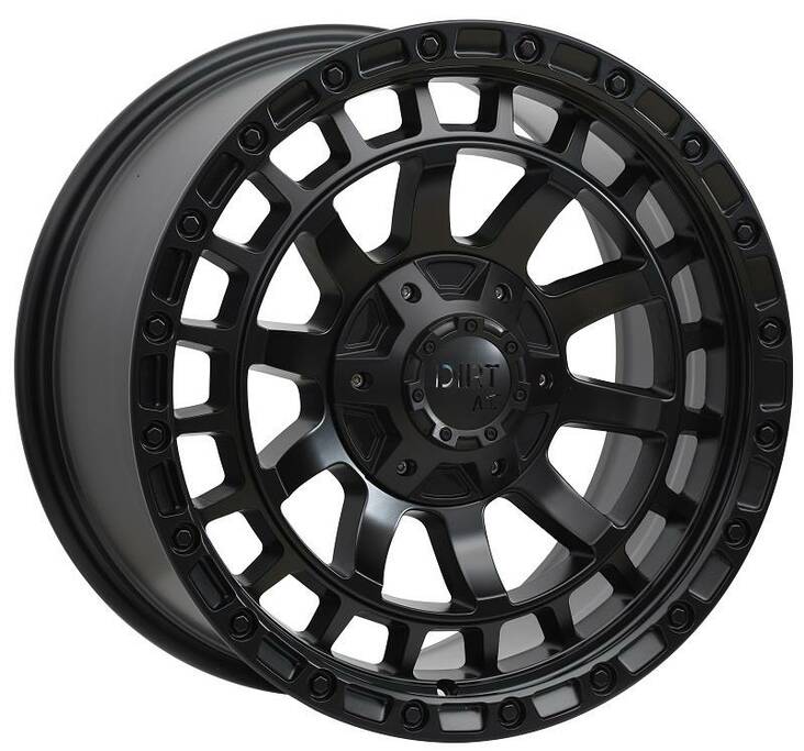 D210 Flatblack 9x18 5/120/127 ET35 CB74.1 60° - Alumiinivanteet - 323932 - 1