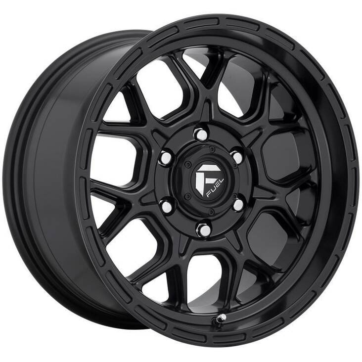 D670 TECH MATTE BLACK 9x18 6/135 ET20 CB87,1 60° - Alumiinivanteet - 333152 - 1