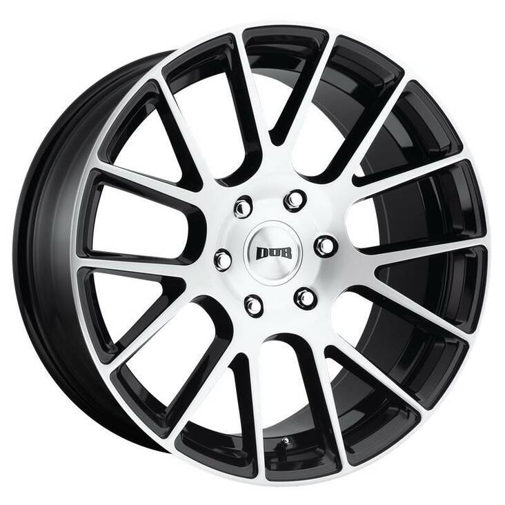 DC206 GLOSS BLACK BRUSHED 9,5x22 6/139,7 ET20 CB78,1 60° - Alumiinivanteet - 271372 - 1