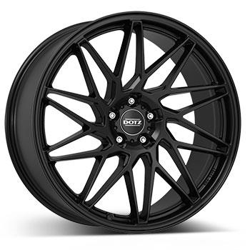 DOTZ Tanaka black 10x21 5/112 ET28 CB70,1 60° - Alumiinivanteet - 304482 - 1