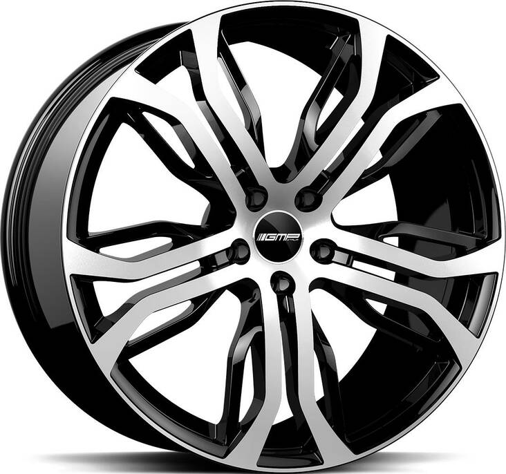 GMP Dynamik Black Diamond 9,5x22 5/108 ET35 CB63,4 60° - Alumiinivanteet - 23182 - 1